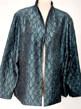 🔵BOGO FREE🔵 Laura Ashley Blazer Jacket Open Front Sz L